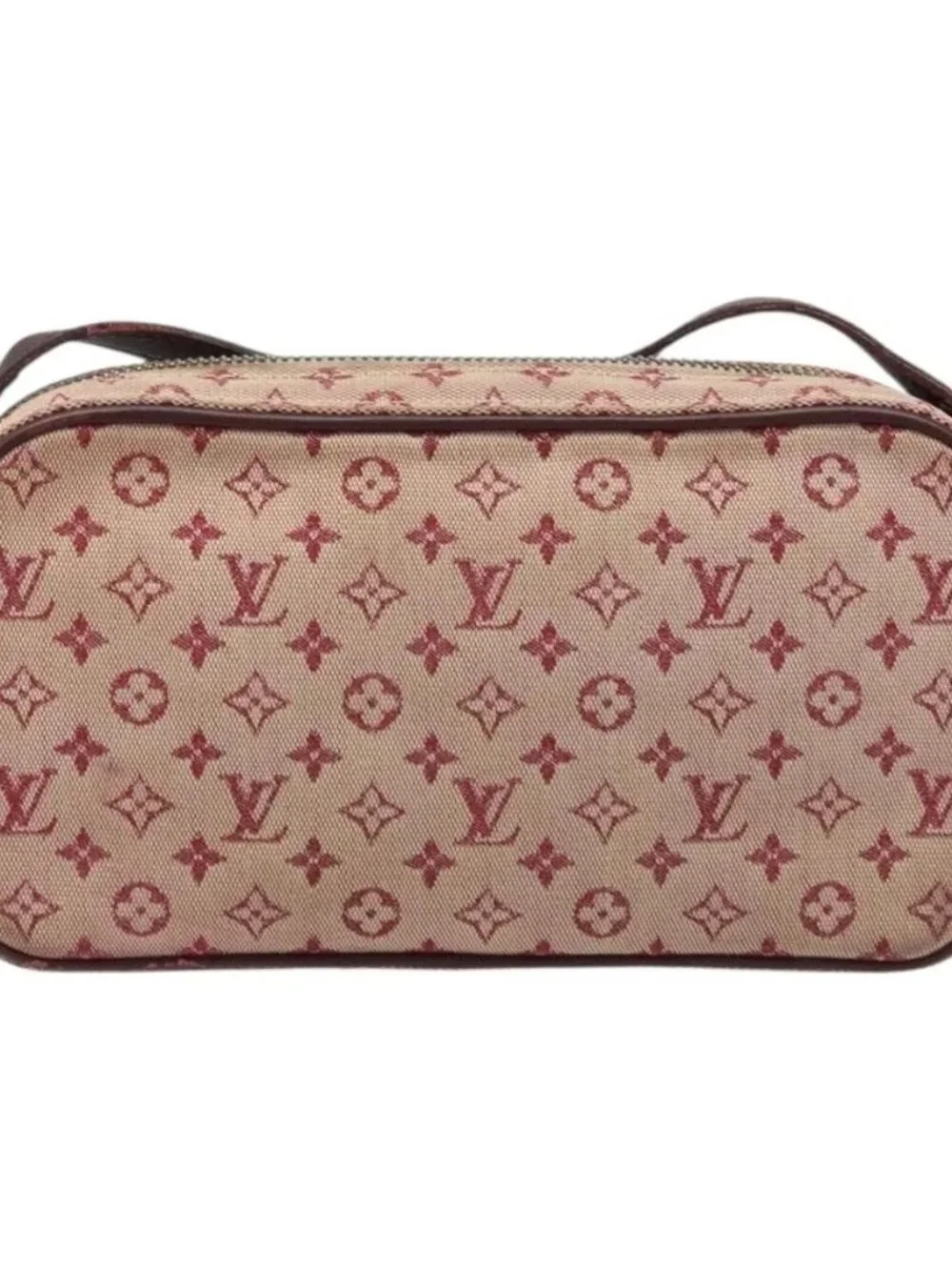 LOUIS VUITTON Monogram Mini Juliet MM Shoulder Bag Red M92219 LV Auth BA10930 - Picture 3 of 16